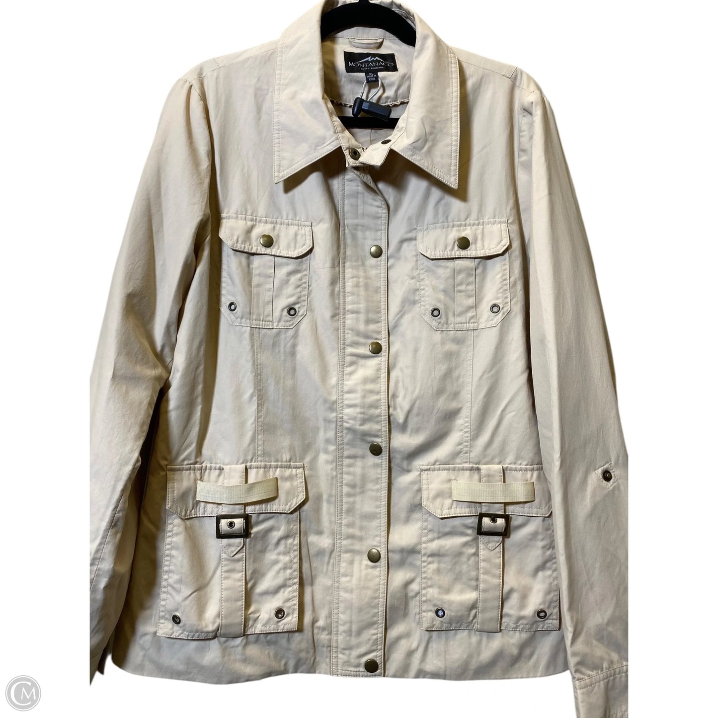 Jacket Other By Clothes Mentor In Beige, Size: Xl