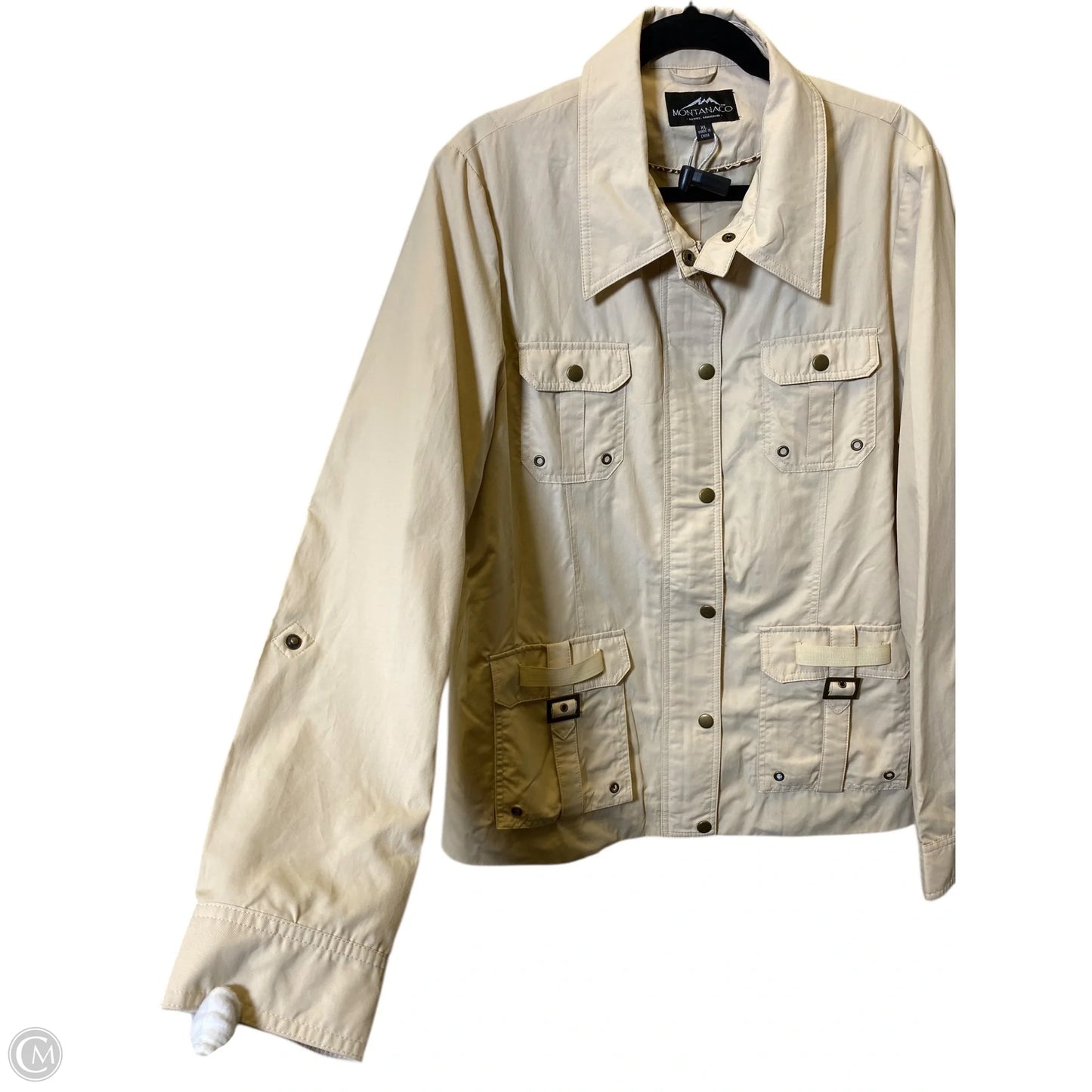 Jacket Other By Clothes Mentor In Beige, Size: Xl