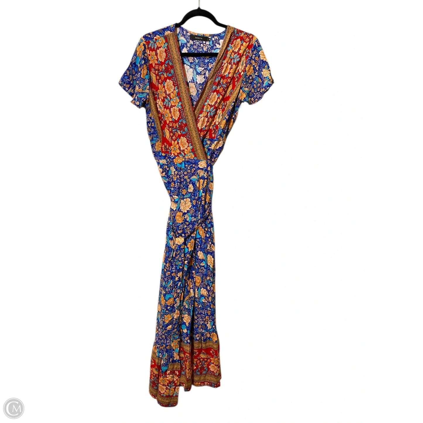 Dress Casual Maxi By Zesica In Multi-colored, Size: M