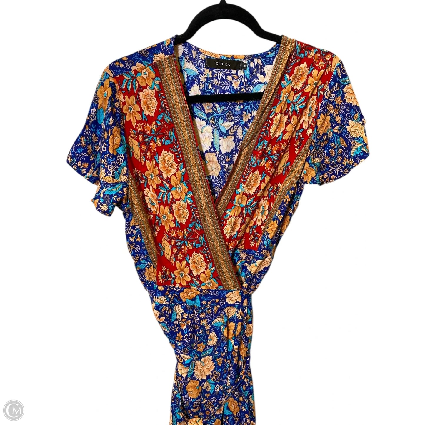 Dress Casual Maxi By Zesica In Multi-colored, Size: M