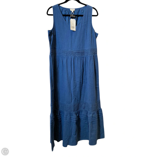 Dress Casual Maxi By Wonderly In Teal, Size: M