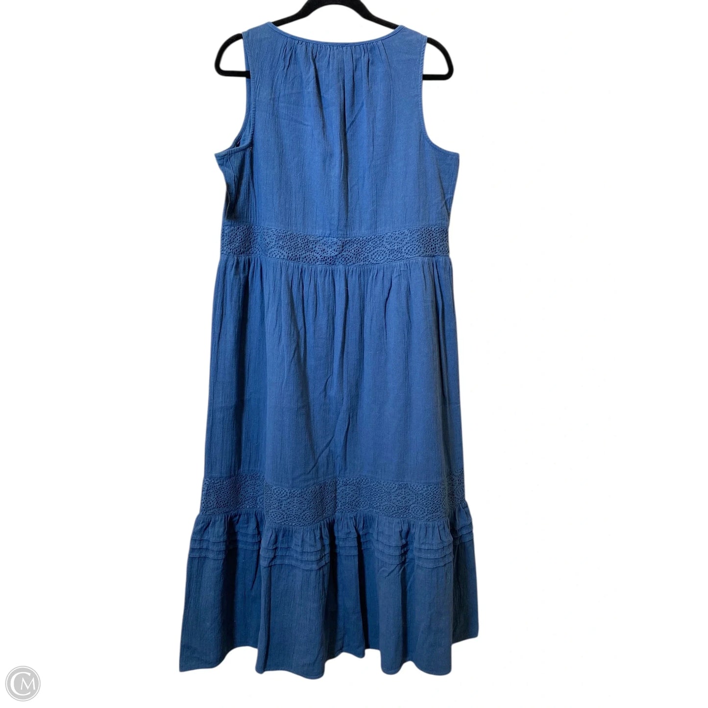 Dress Casual Maxi By Wonderly In Teal, Size: M