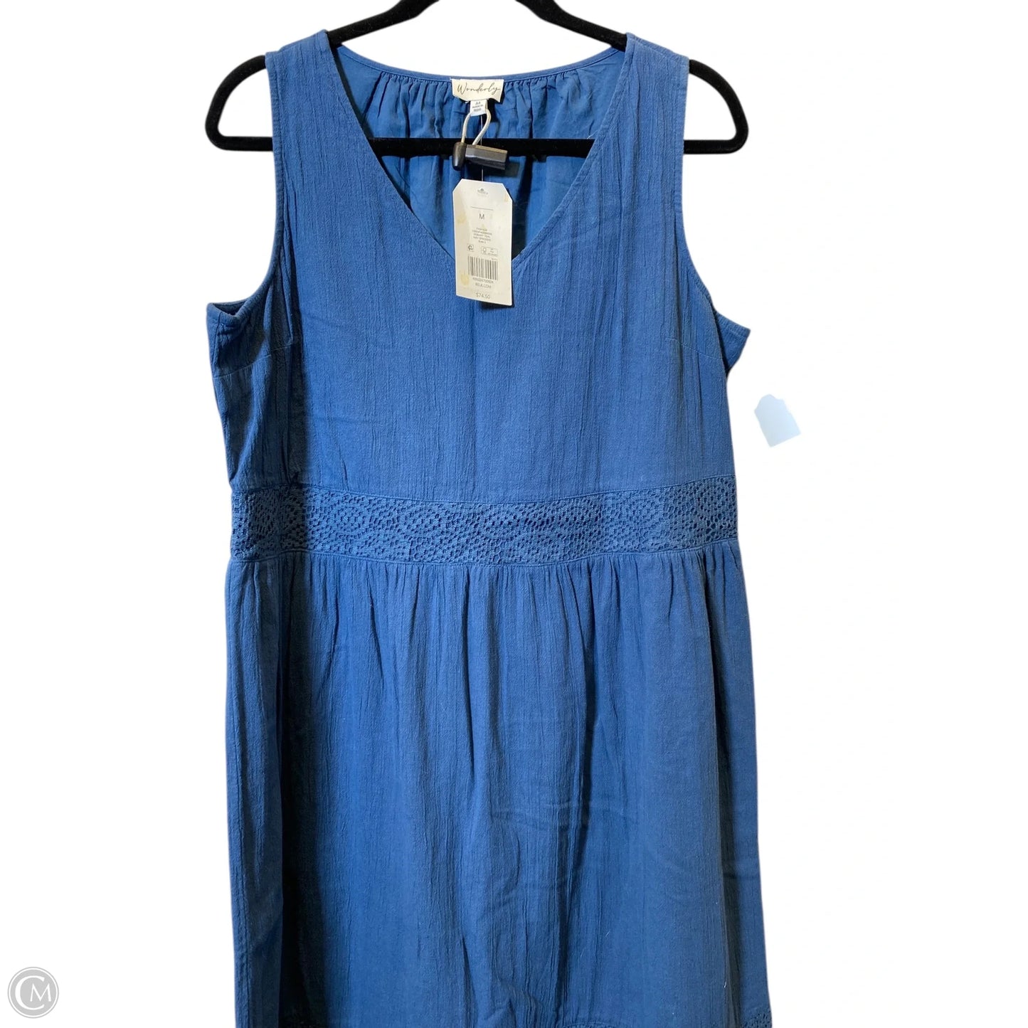 Dress Casual Maxi By Wonderly In Teal, Size: M