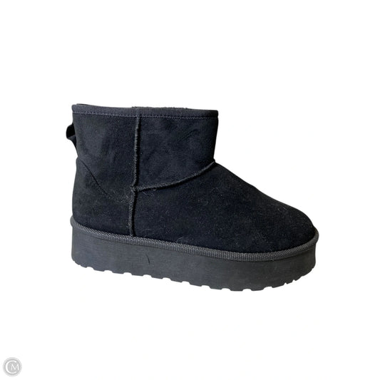 Boots Snow By Clothes Mentor In Black, Size: 8