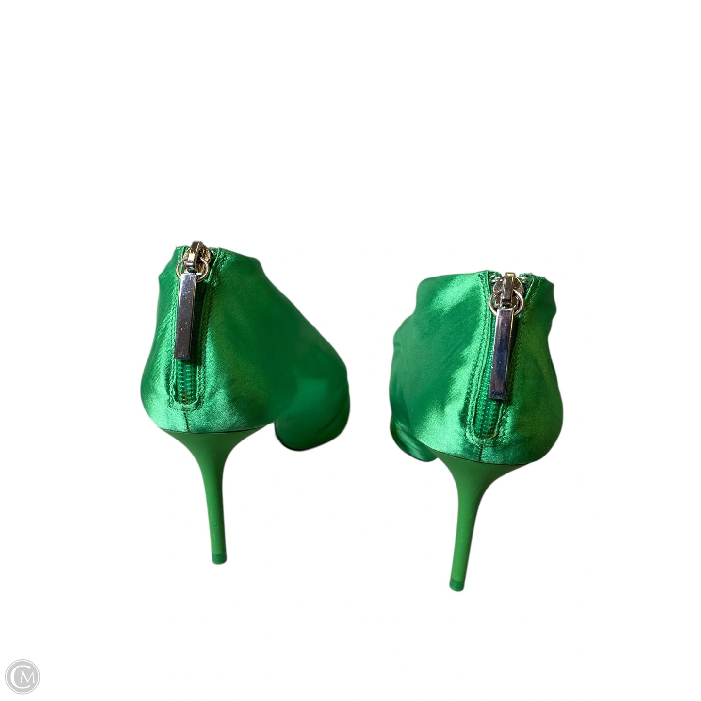 Shoes Heels Stiletto By Zara Women In Green, Size: 7.5