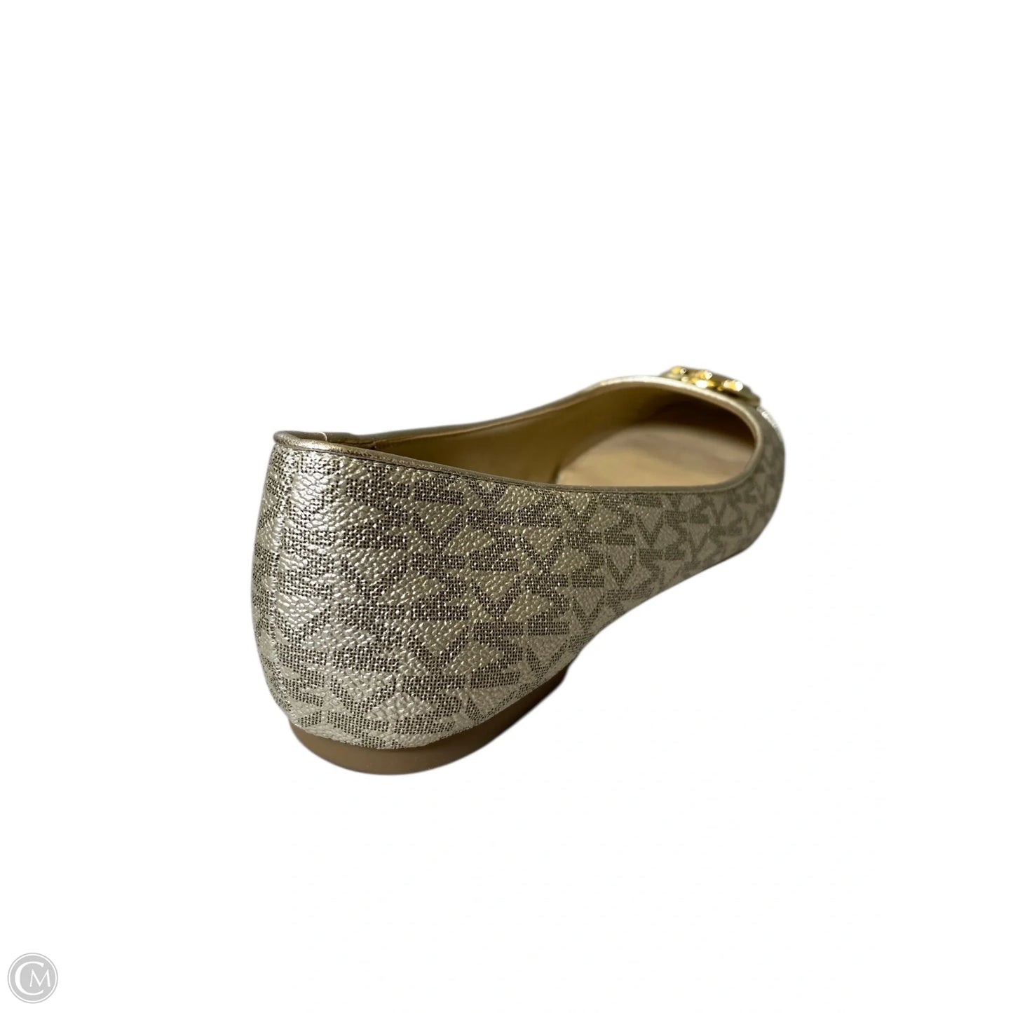 Shoes Designer By Michael Kors In Gold, Size: 7.5