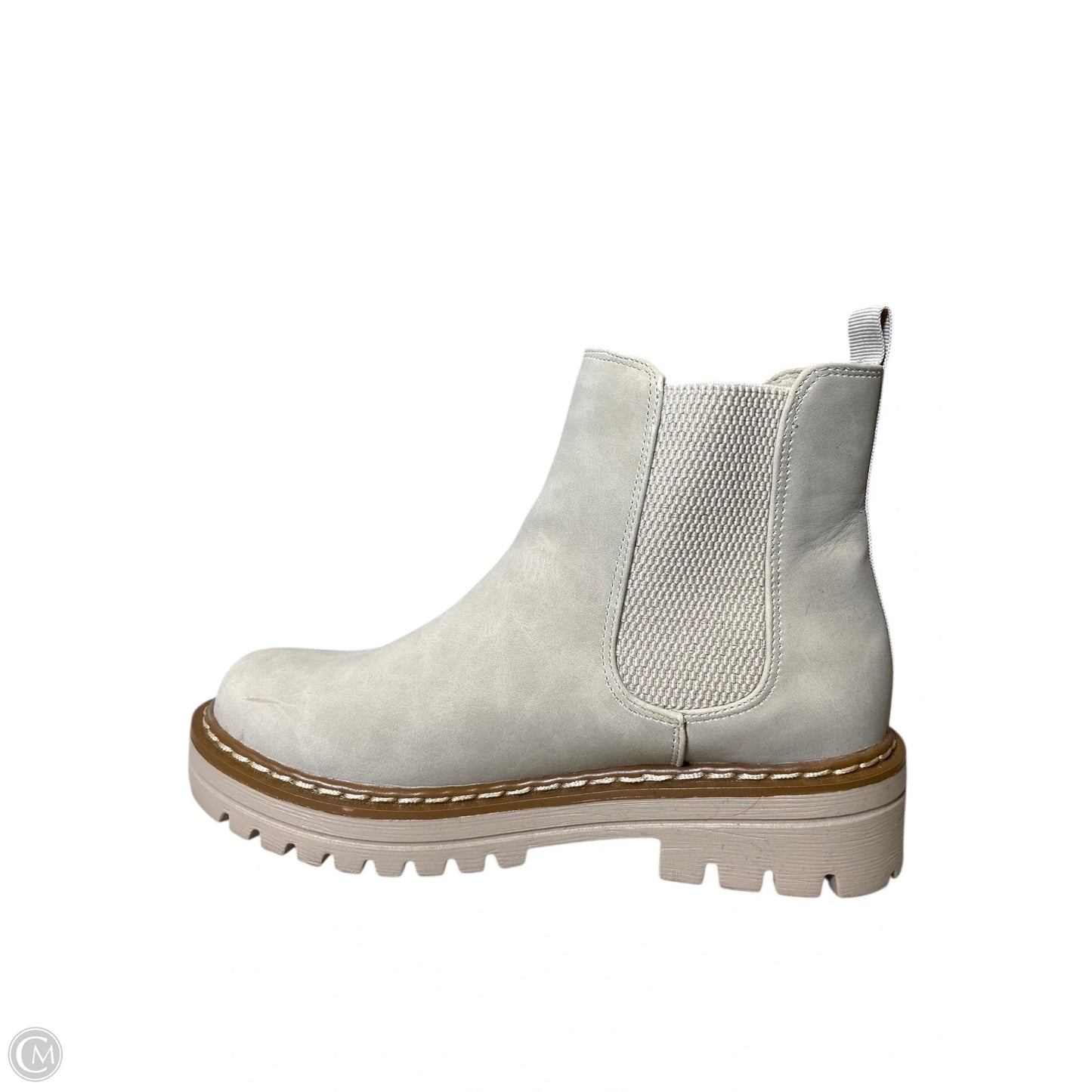 Boots Combat By Soda In Beige, Size: 6.5