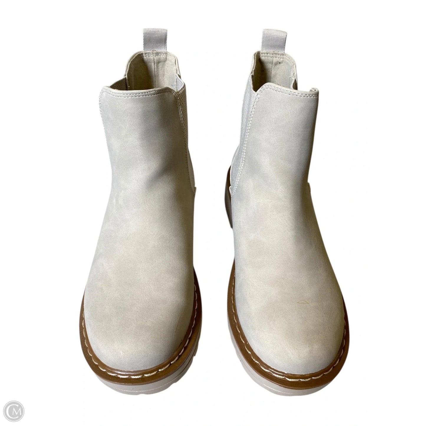 Boots Combat By Soda In Beige, Size: 6.5