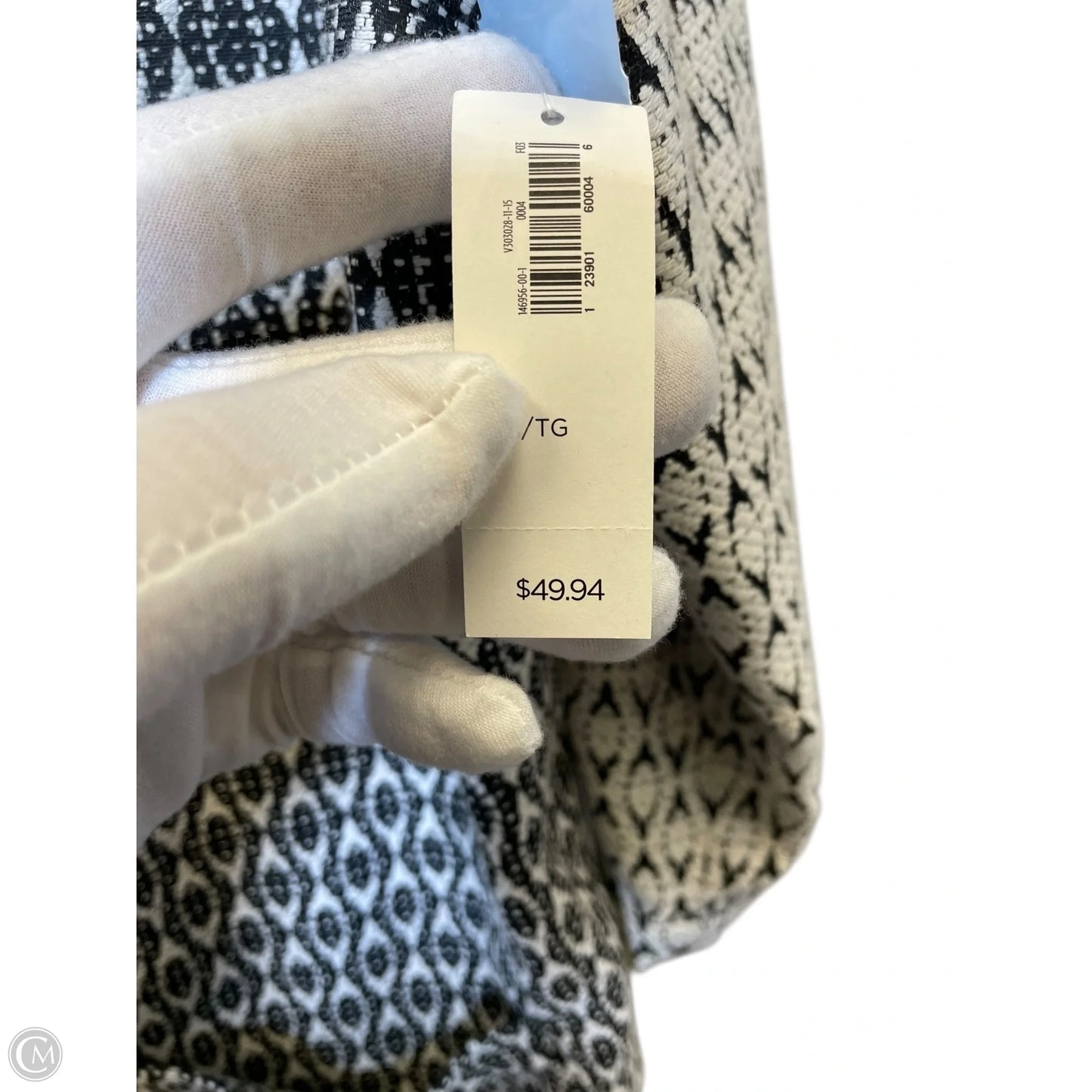 Cardigan By Old Navy In Black & White, Size: Xl