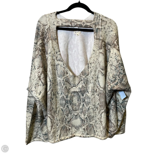 Sweater By Pol In Multi-colored, Size: M