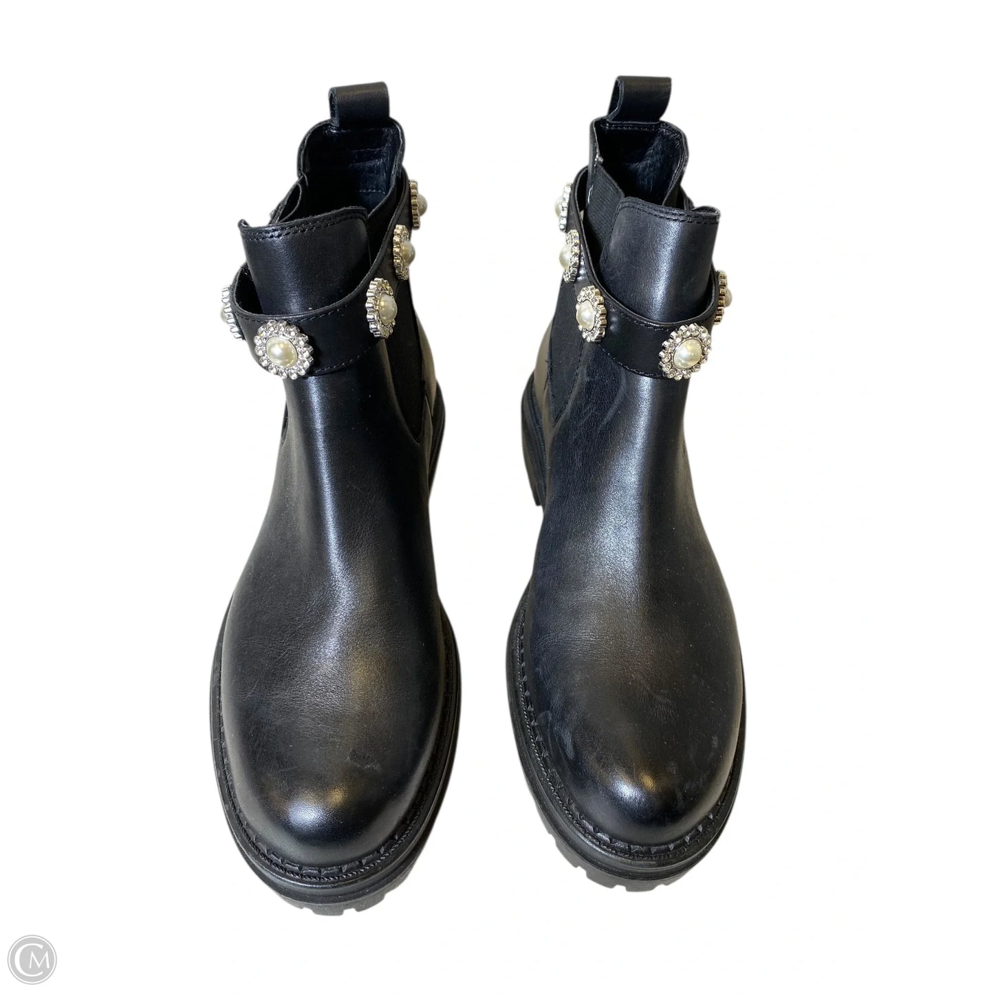 Boots Combat By Copper Key In Black, Size: 8.5