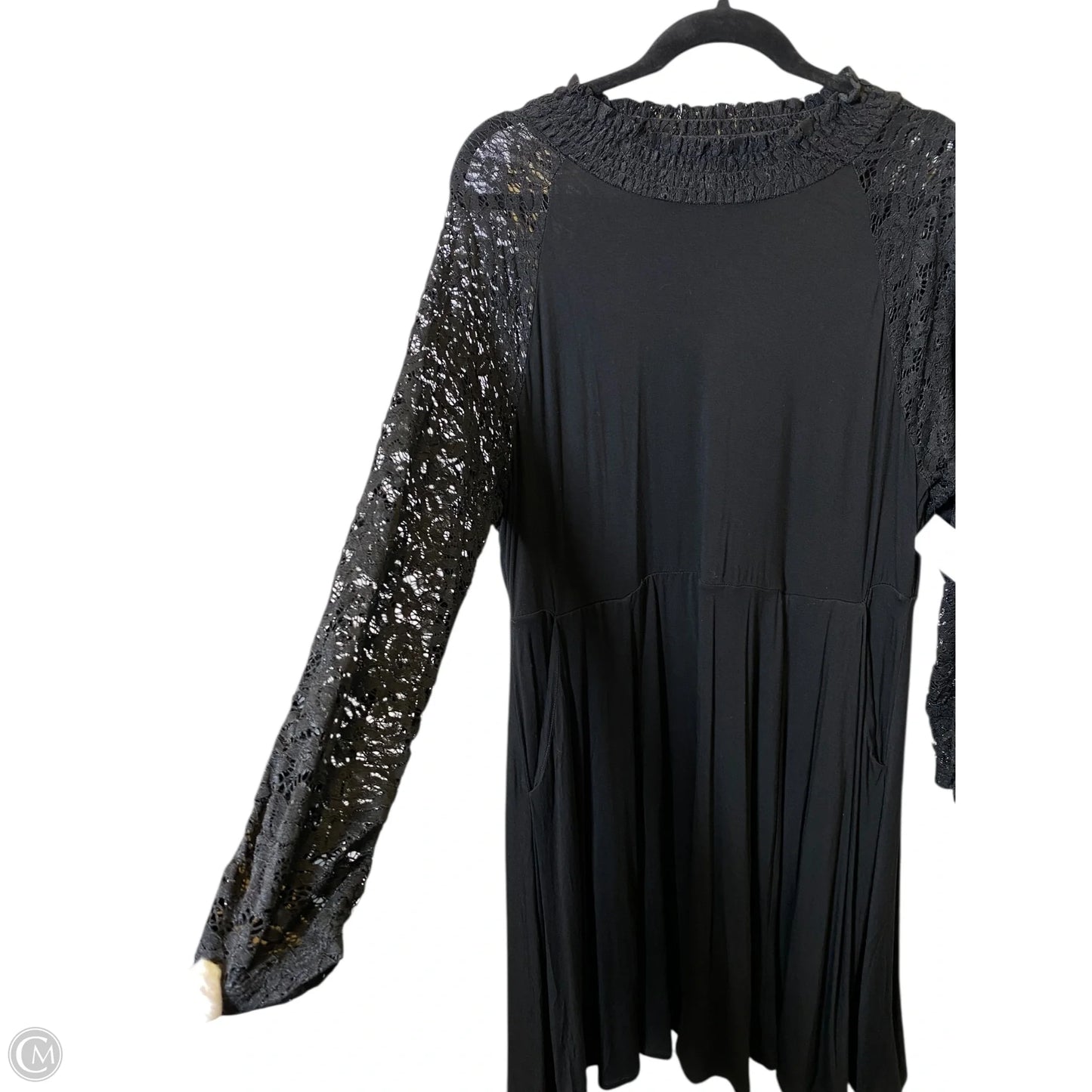 Dress Casual Maxi By Torrid In Black, Size: 1x