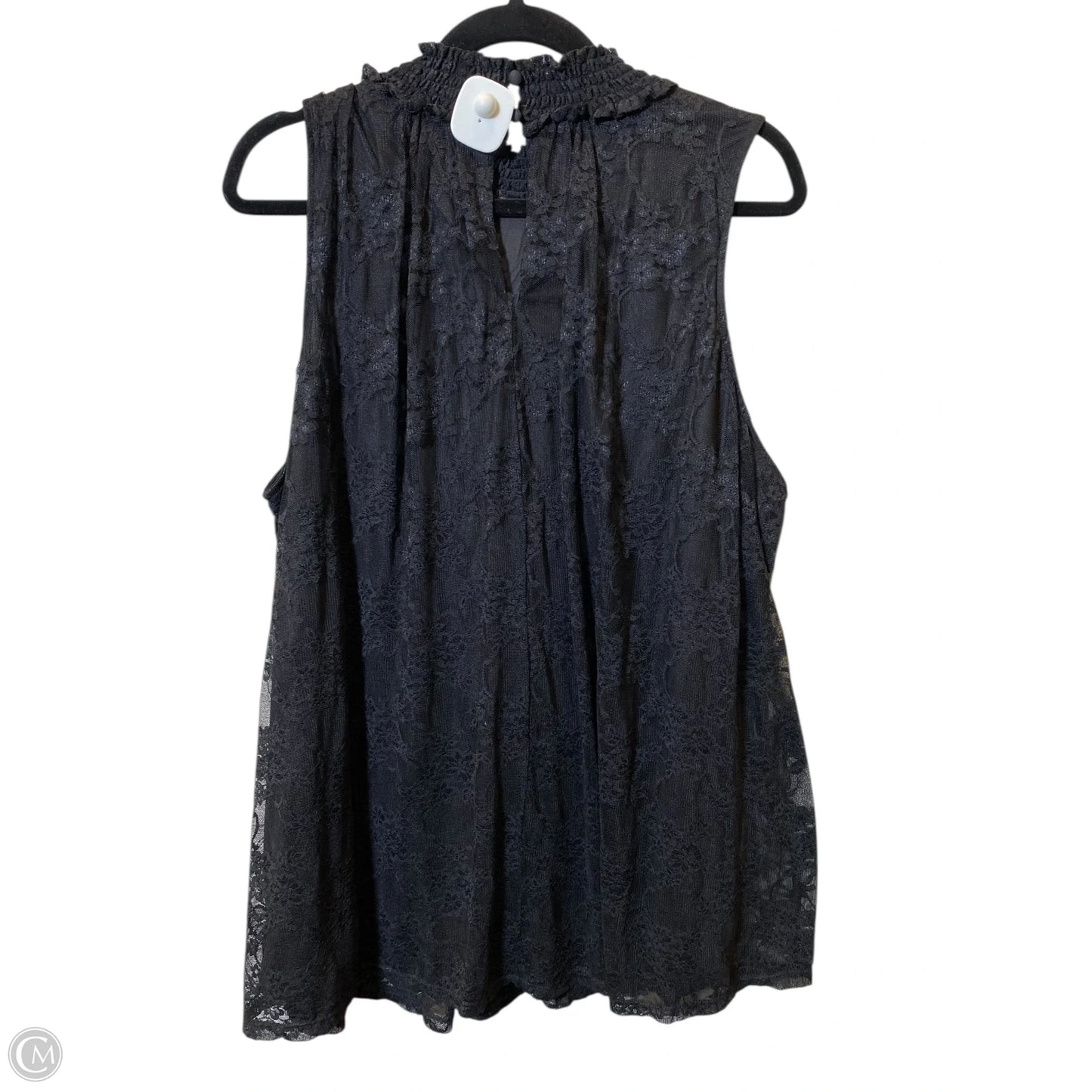 Top Sleeveless By Torrid In Black, Size: 2x