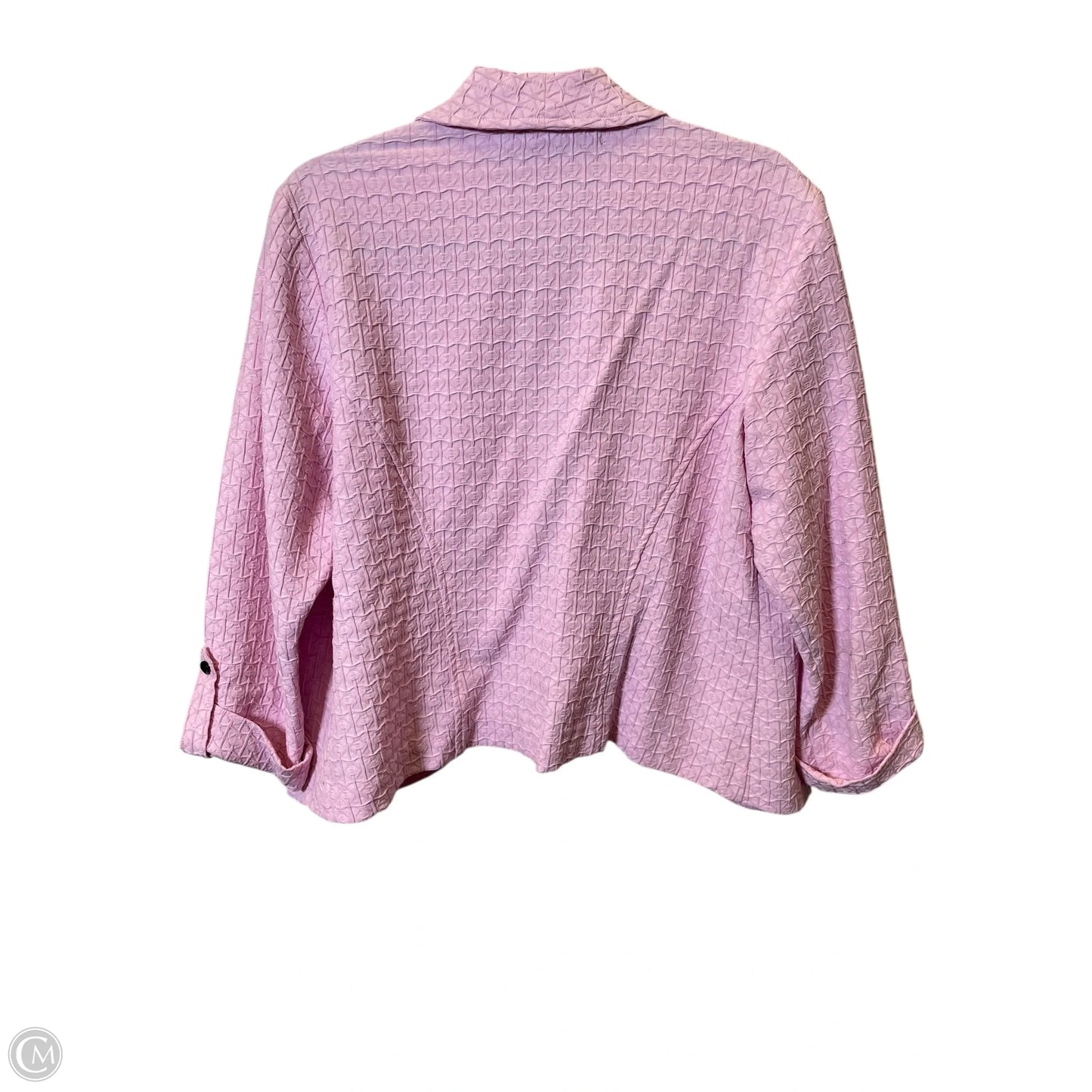 Blazer By Clothes Mentor In Pink, Size: Xl