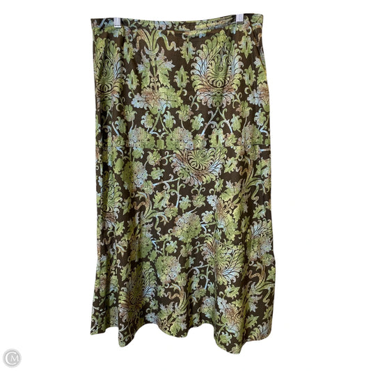 Skirt Maxi By Harolds In Floral Print, Size: 12