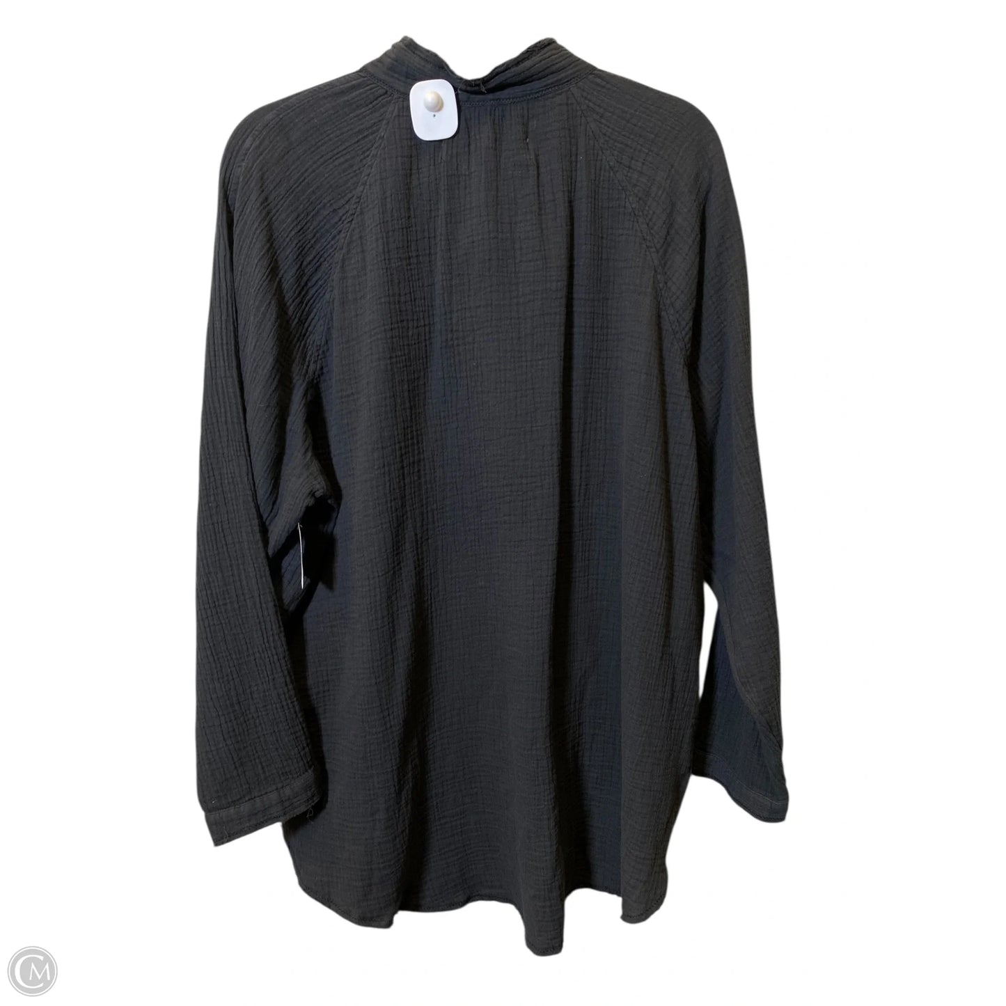 Blouse Long Sleeve By Free People In Black, Size: M