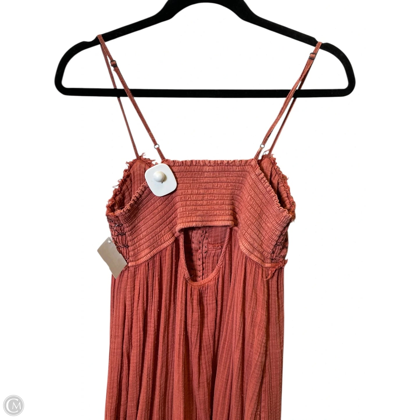 Dress Casual Maxi By Free People In Orange, Size: Xs