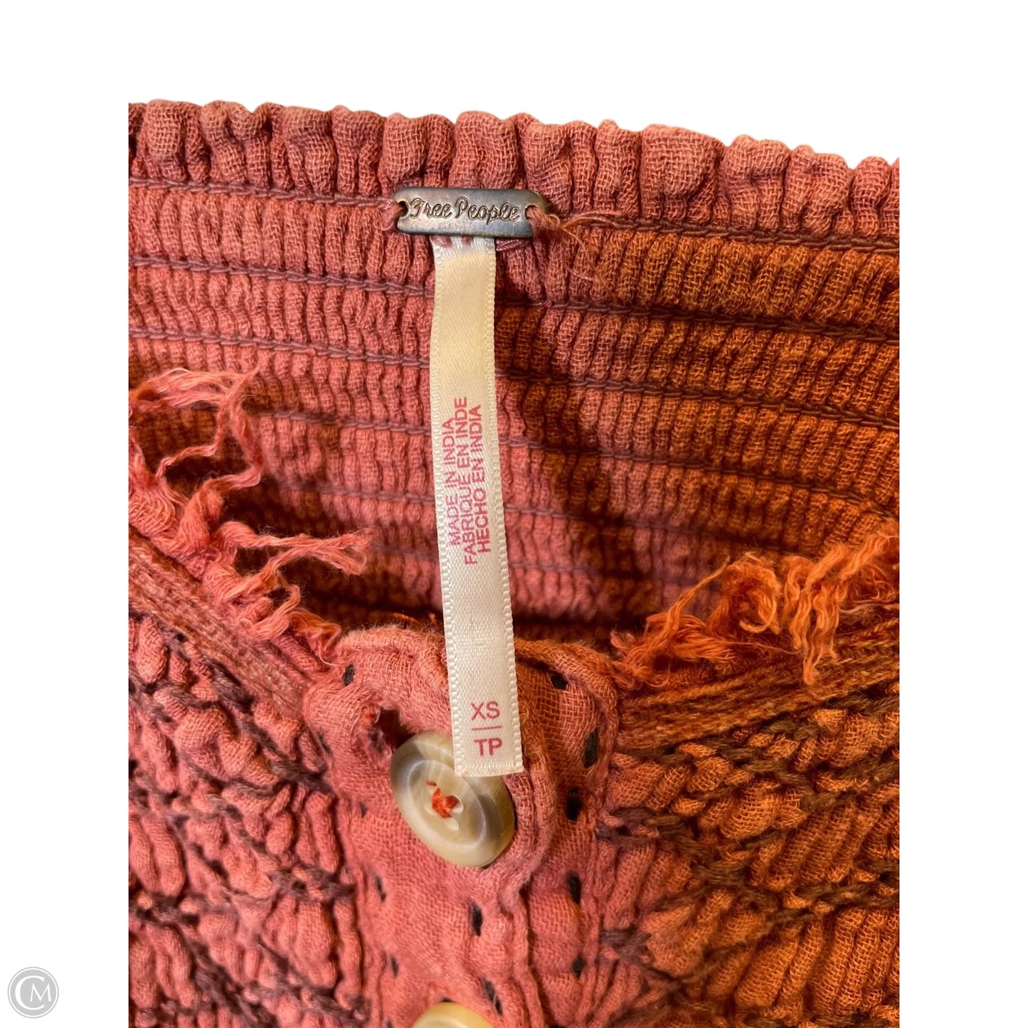 Dress Casual Maxi By Free People In Orange, Size: Xs