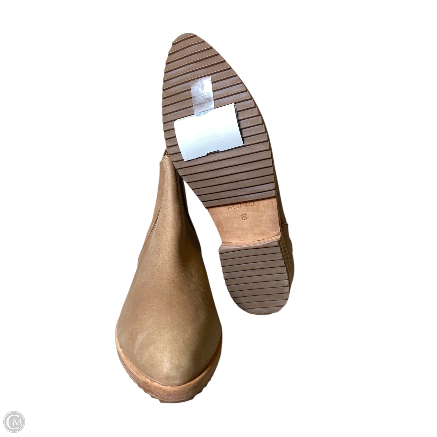 Boots Ankle Heels By Nisolo In Brown, Size: 8