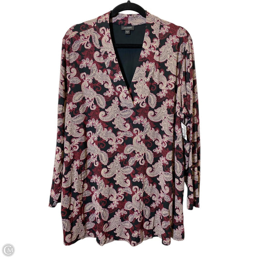 Top Long Sleeve By J. Jill In Multi-colored, Size: 2x