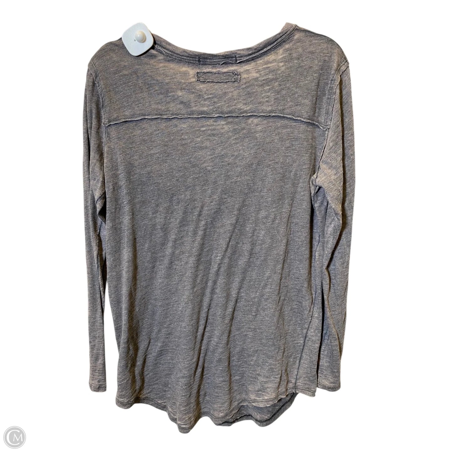 Top Long Sleeve By Free People In Grey, Size: S