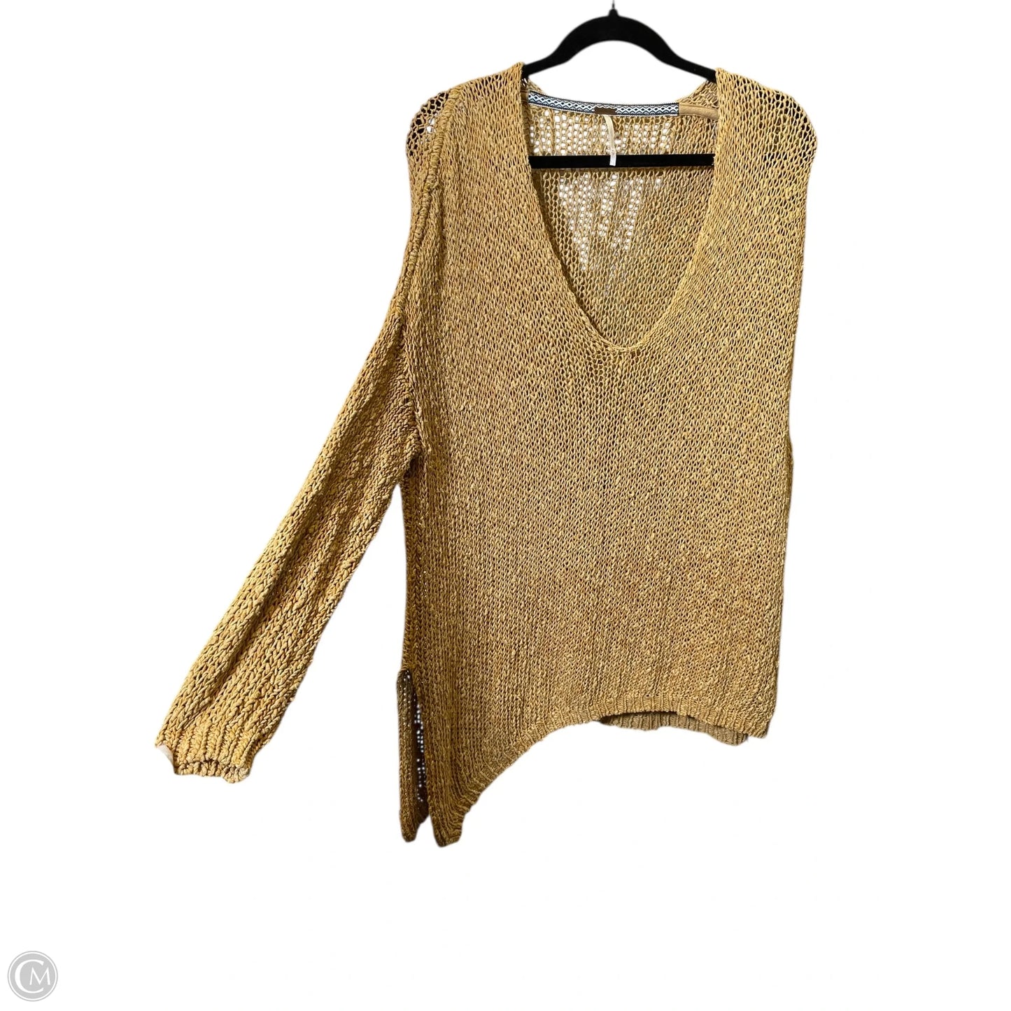 Sweater By Free People In Yellow, Size: Xs