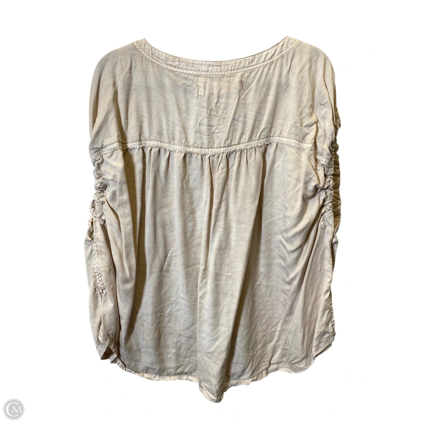 Top Short Sleeve By Free People In Beige, Size: M
