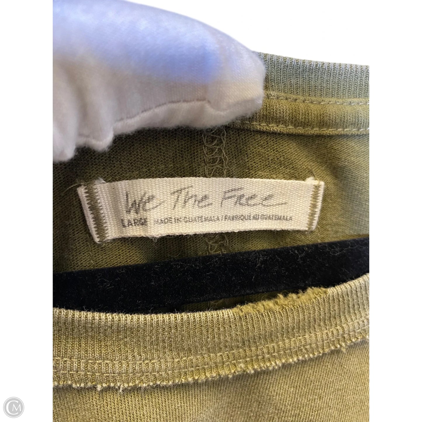 Top Long Sleeve By Free People In Green, Size: L