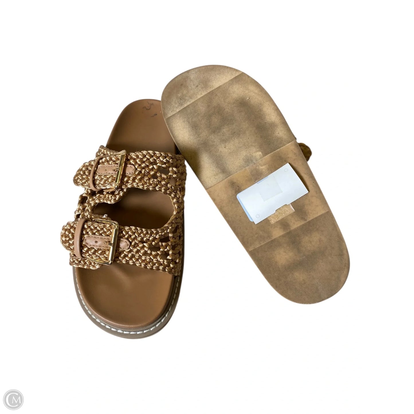 Sandals Flats By Joie In Beige, Size: 8.5