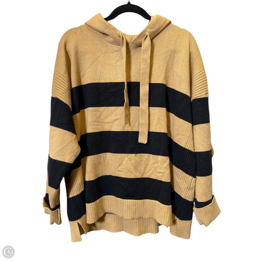 Sweater By Crown And Ivy In Black & Tan, Size: XXL