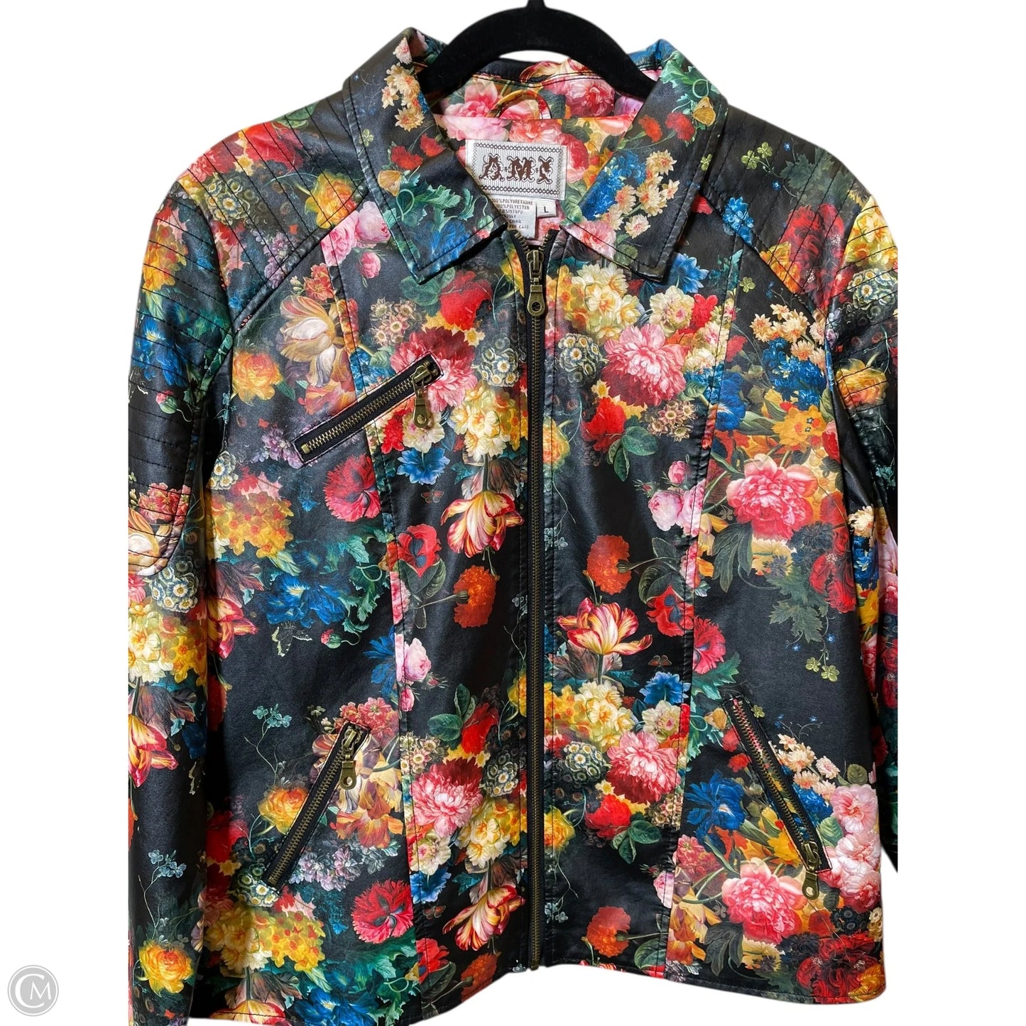 Jacket Other By Ami In Floral Print, Size: L