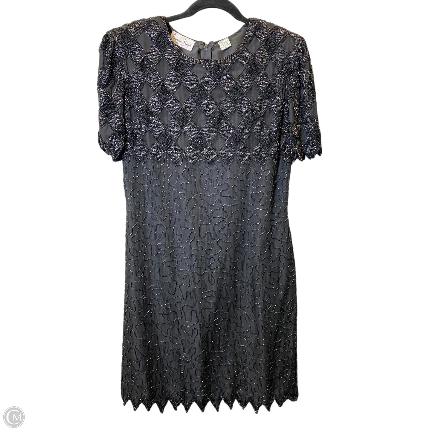 Dress Party Midi By Clothes Mentor In Black, Size: Xl