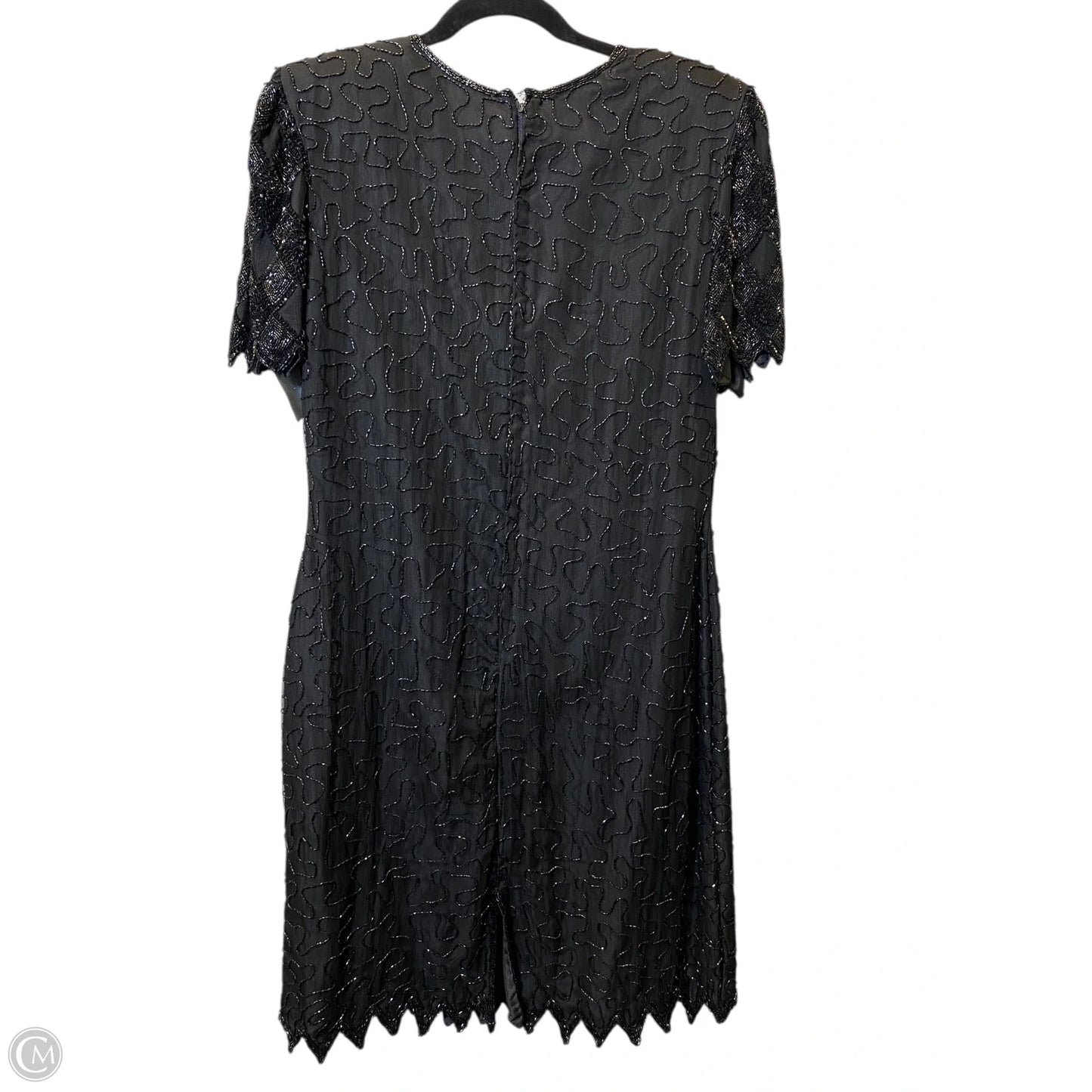 Dress Party Midi By Clothes Mentor In Black, Size: Xl