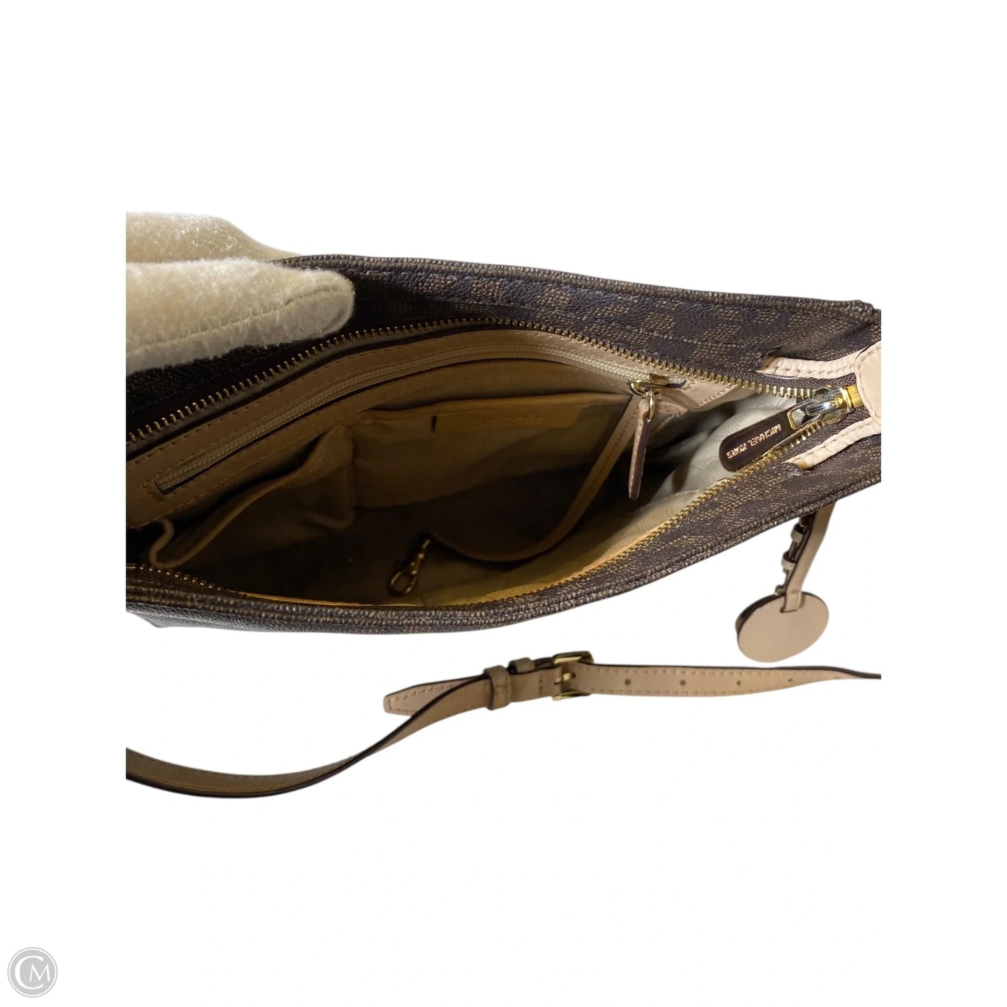 Crossbody Designer By Michael Kors, Size: Medium