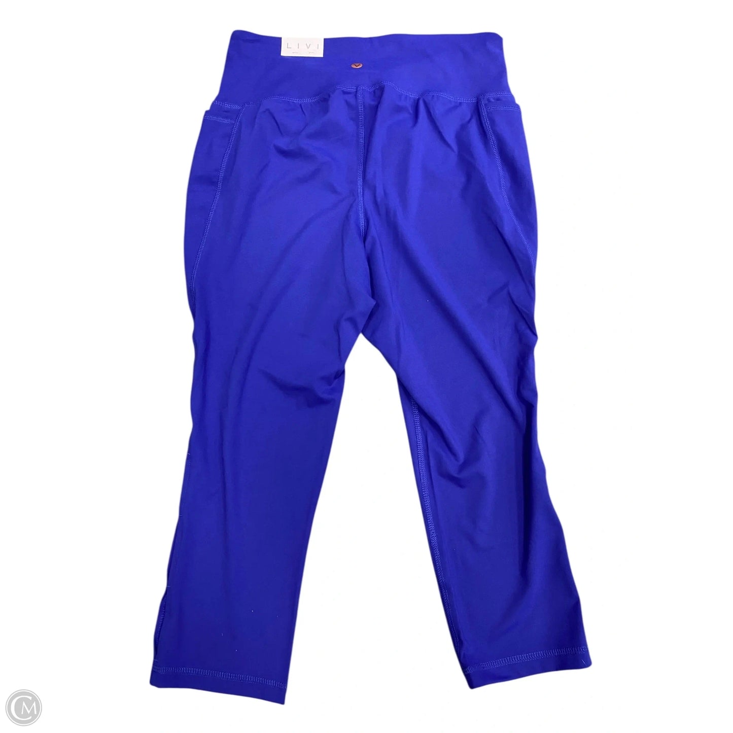 Athletic Leggings Capris By Lane Bryant In Purple, Size: 16