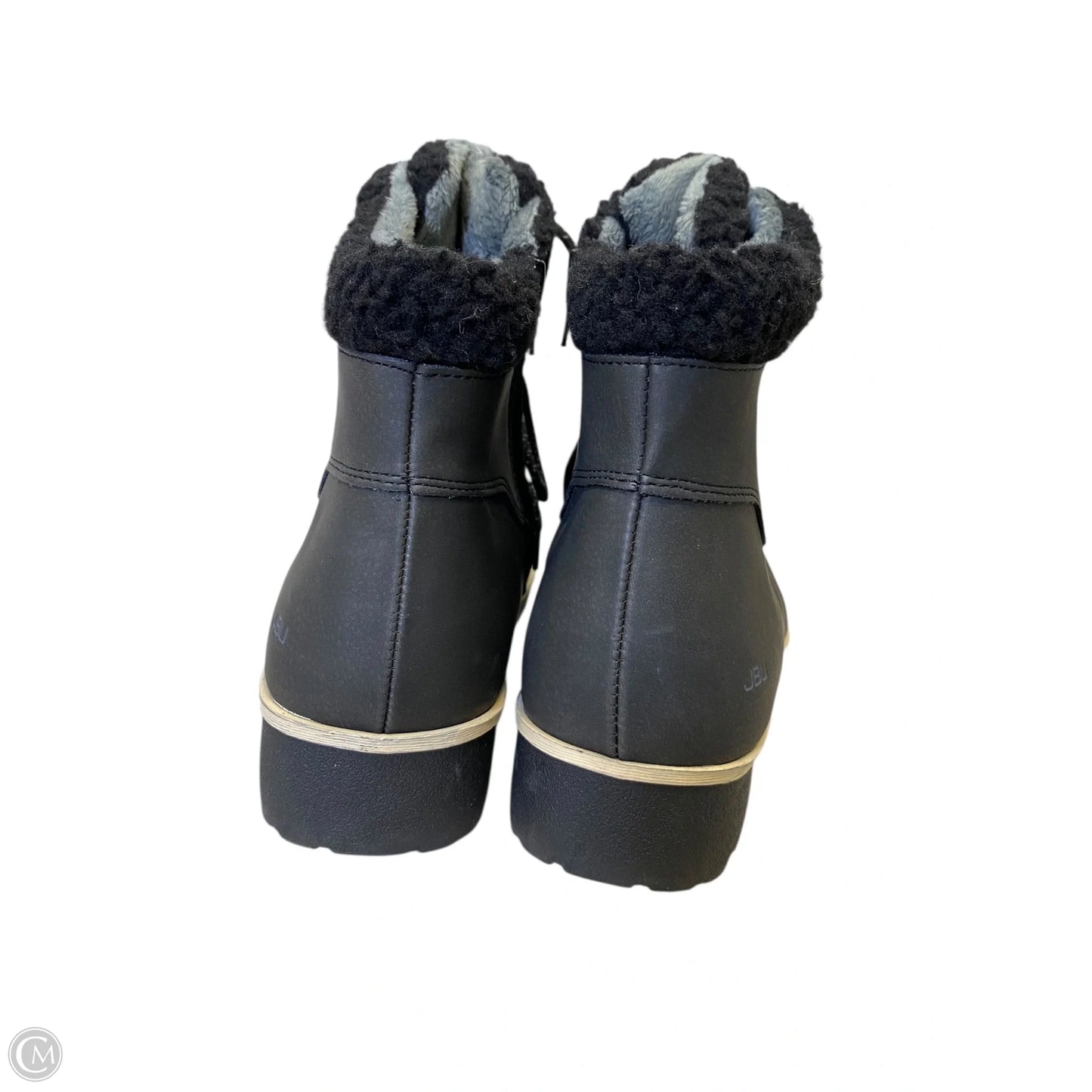 Boots Ankle Flats By Jbu By Jambu In Grey, Size: 9.5