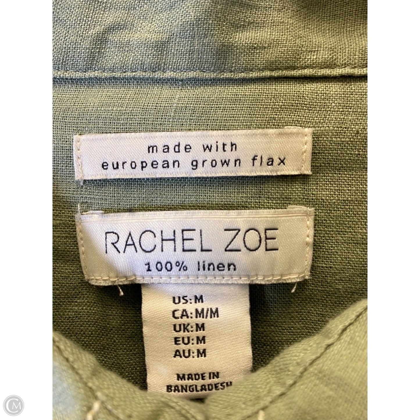 Top Long Sleeve By Rachel Zoe In Green, Size: M