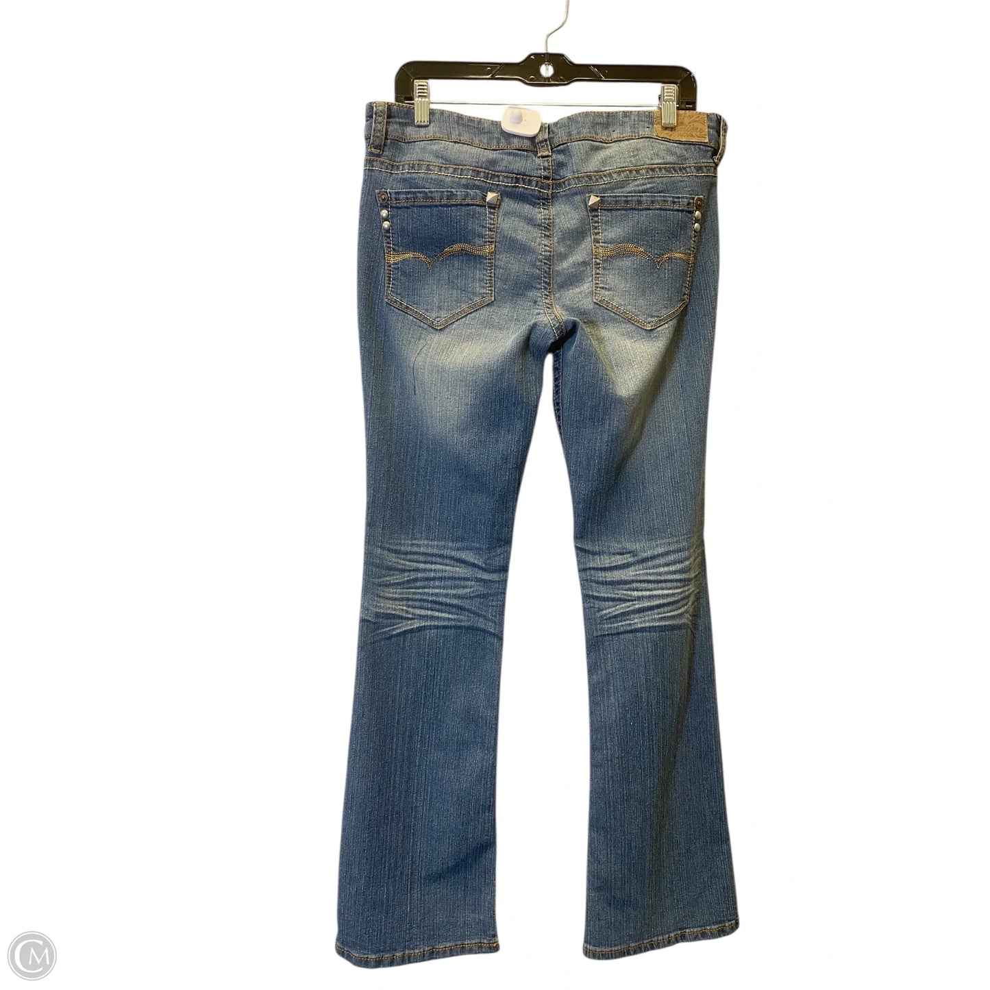 Jeans Boot Cut By Clothes Mentor In Blue Denim, Size: 14