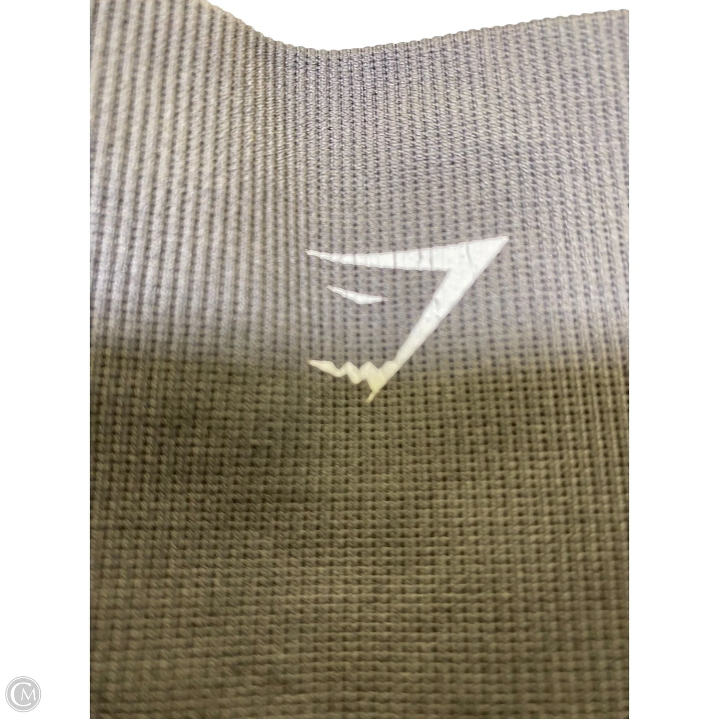 Athletic Leggings Capris By Gym Shark In Grey, Size: L