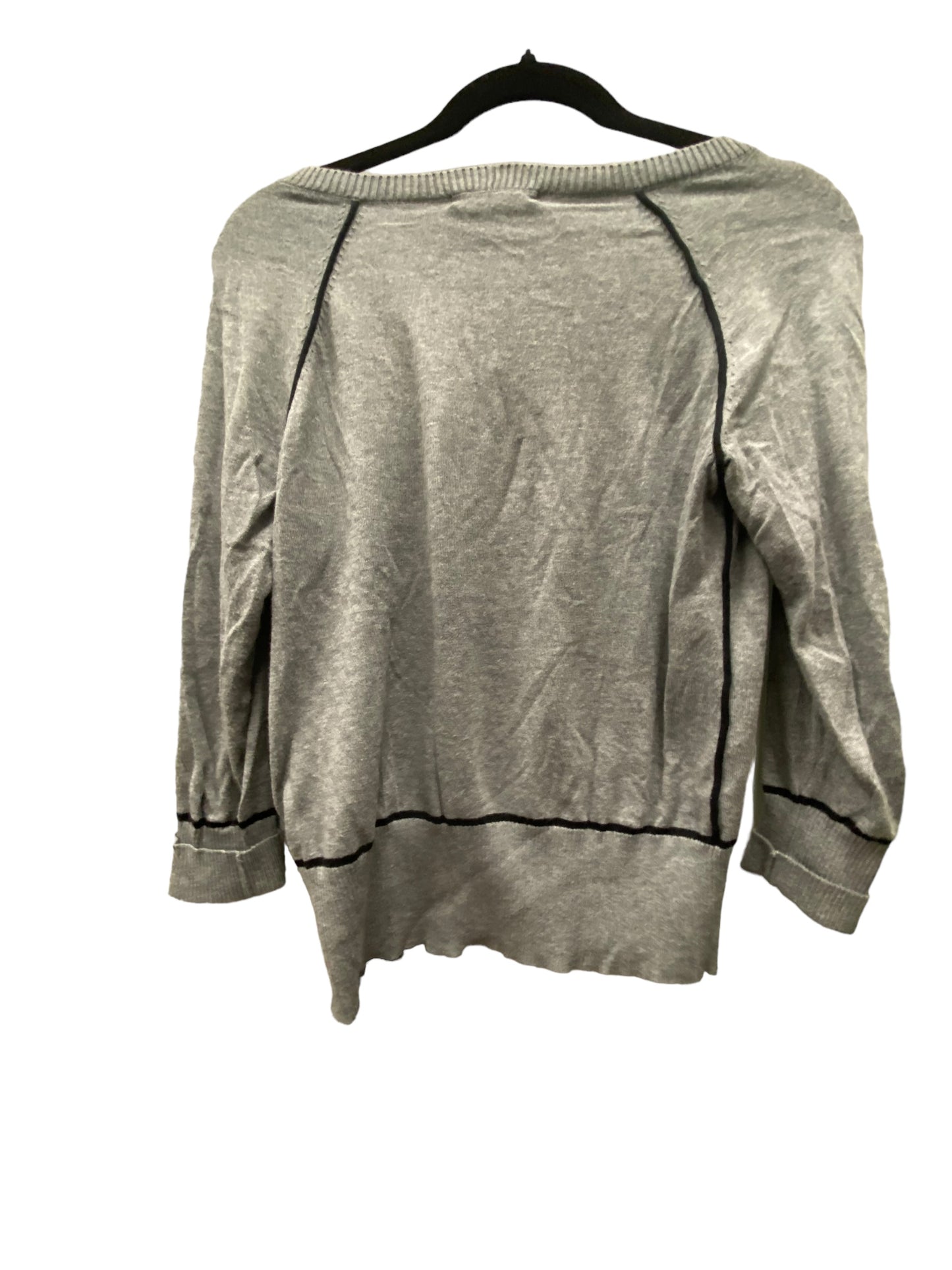 Top Long Sleeve By Armani Exchange In Grey, Size: S