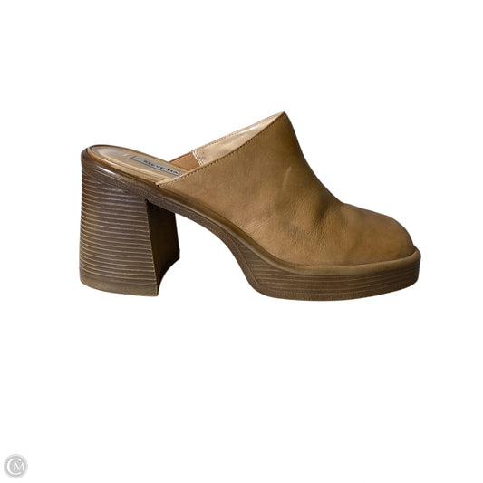 Shoes Heels Block By Steve Madden In Beige, Size: 11