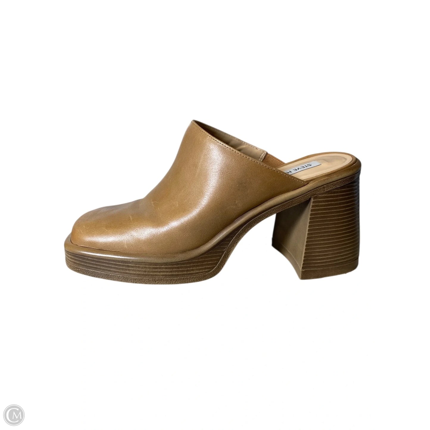 Shoes Heels Block By Steve Madden In Beige, Size: 11