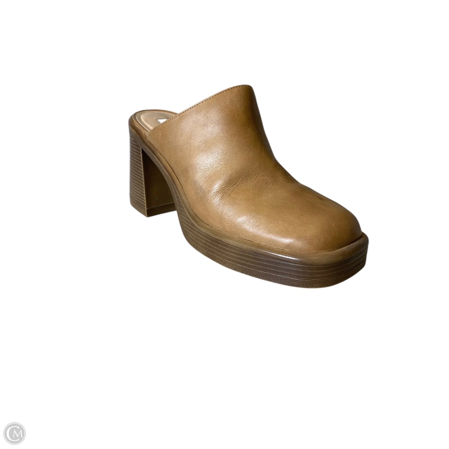 Shoes Heels Block By Steve Madden In Beige, Size: 11