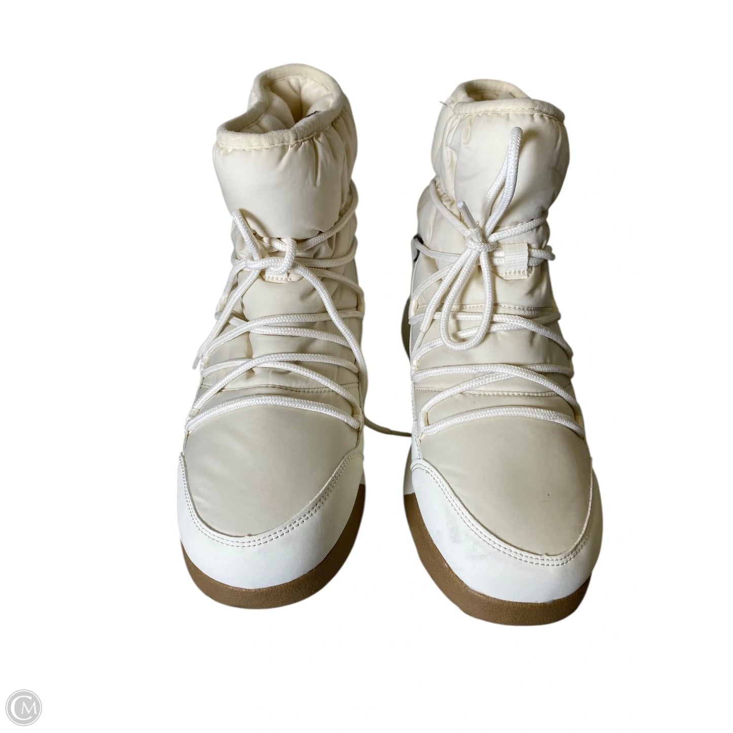 Boots Ankle Flats By All In Motion In Beige, Size: 11