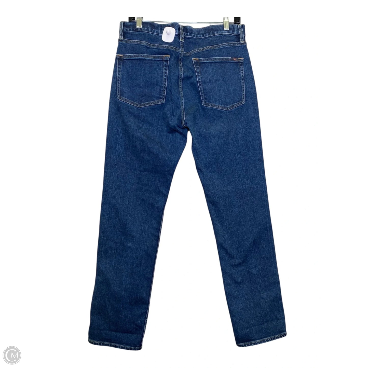 Jeans Straight By Faherty In Blue Denim, Size: 16