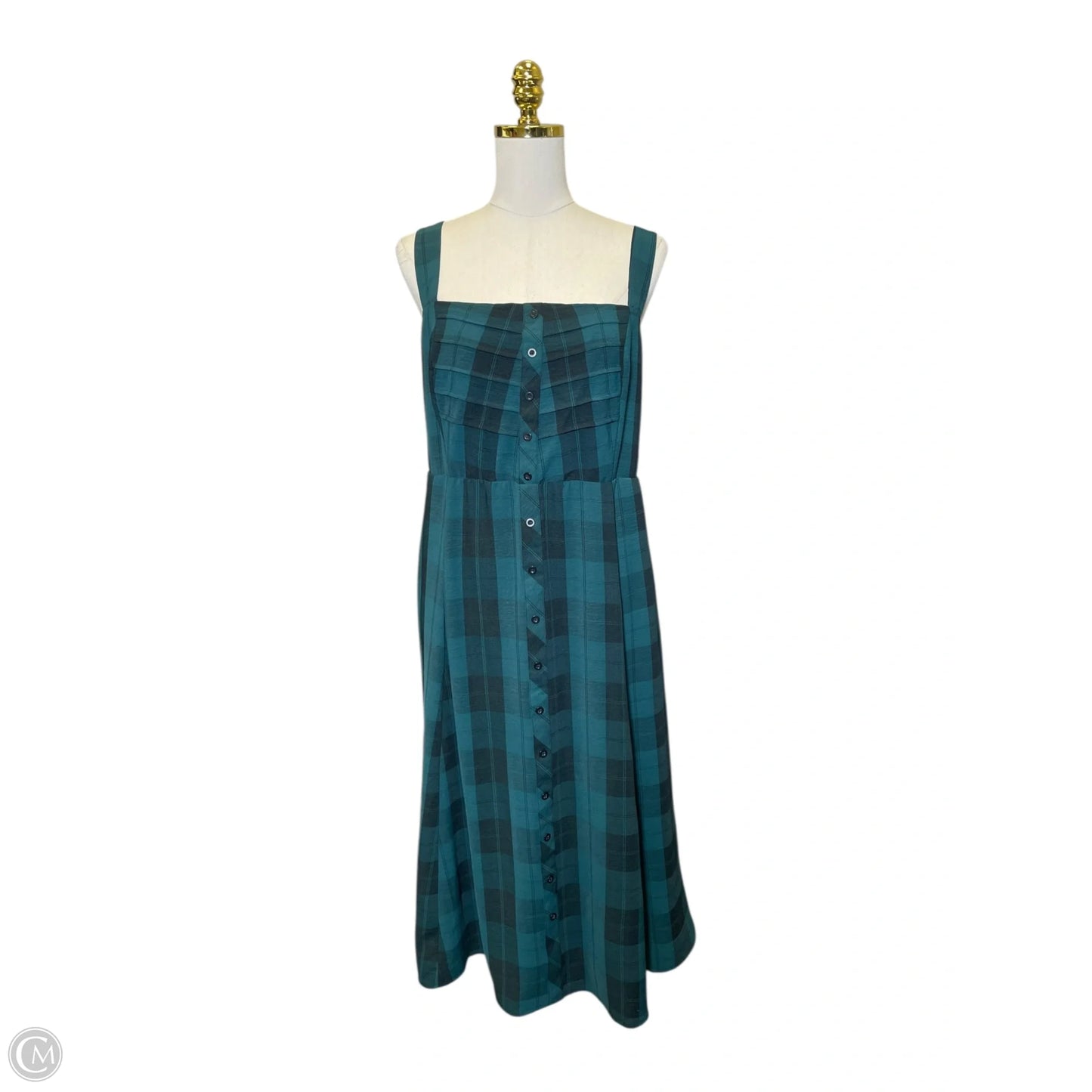 Dress Casual Midi By Torrid In Plaid Pattern, Size: 2