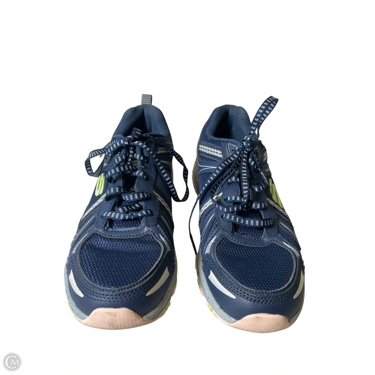 Shoes Athletic By Skechers In Blue & Pink, Size: 7