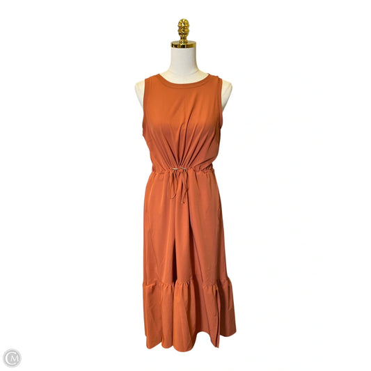 Dress Casual Maxi By Maurices In Orange, Size: L