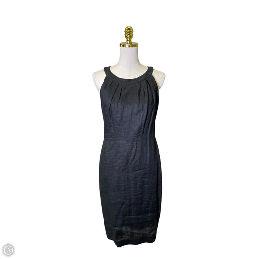 Dress Casual Midi By Loft In Black, Size: 6