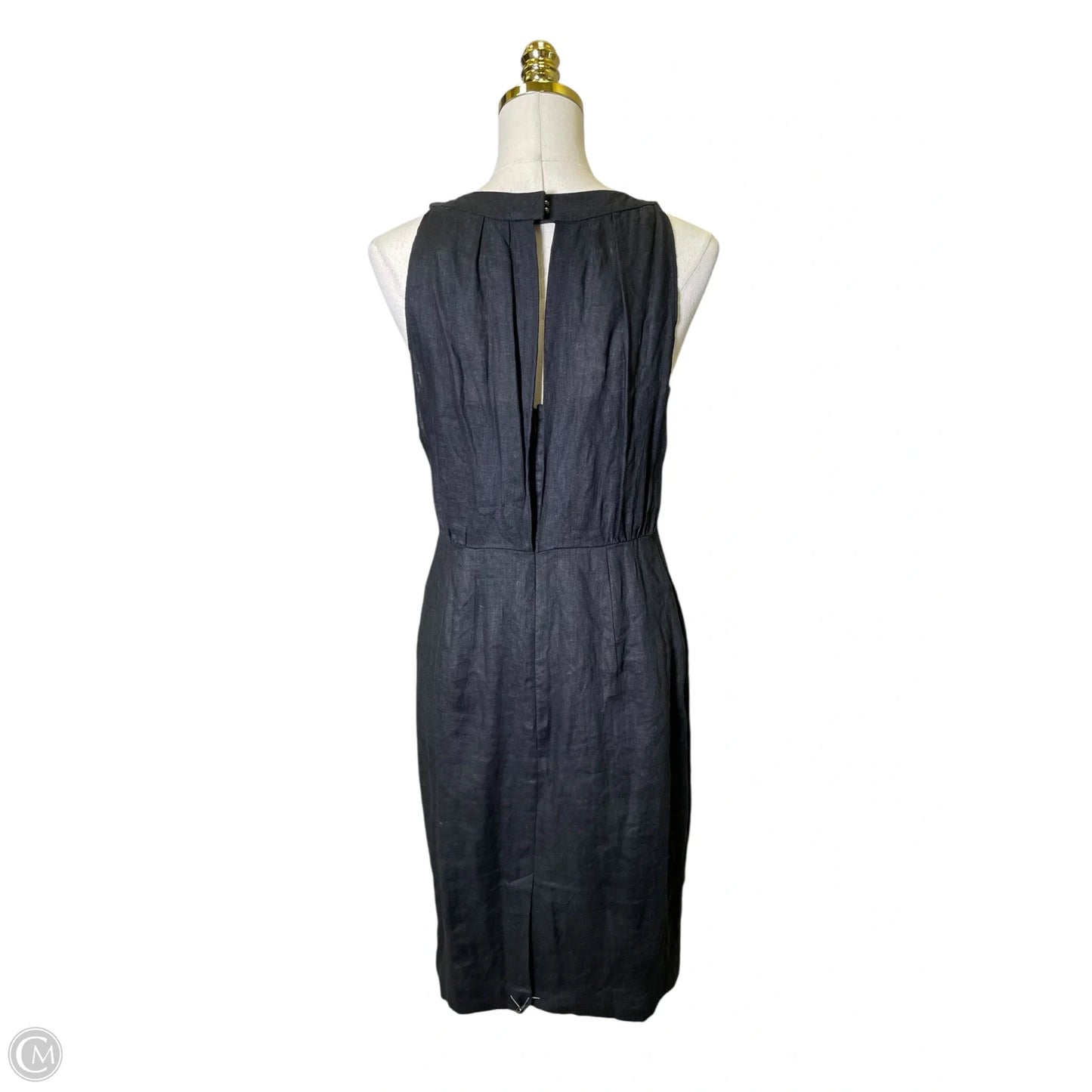 Dress Casual Midi By Loft In Black, Size: 6
